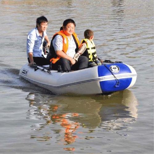 滁州公园游玩充气漂流船